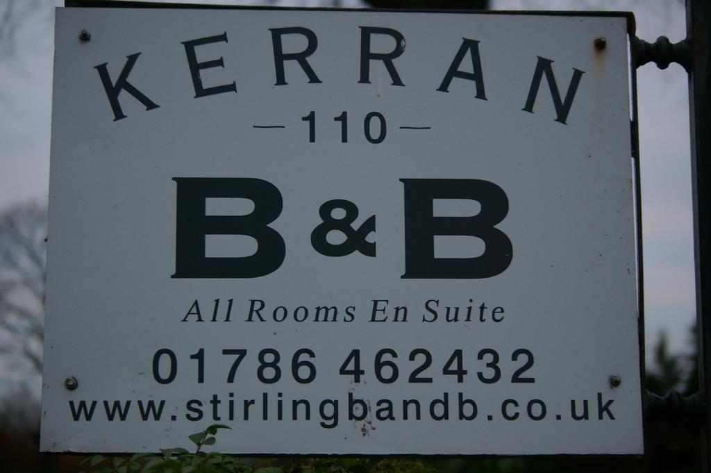 Kerrann B&B Stirling Esterno foto